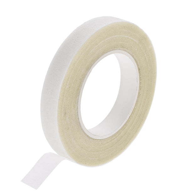 Uxcell Cinta Adhesiva Floral de 1/2'' de Ancho y 30 Yardas de Papel Corrugado para Decoraciones de Ramo DIY Blanca 1 Pcs