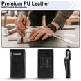 thumbnail image 3 of Caseswill For iPhone  17 Pro Max,16 Plus,16 Pro Max,15 Plus,15 Pro Max, 14 Plus,14 Pro Max,13 Pro Max,12 Pro Max,11 Pro Max Case Premium Leather Phone Pouch with Belt Clip Holster, 3 of 7