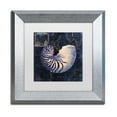 thumbnail image 2 of Trademark Fine Art "Maritime Blues V" Canvas Art by Color Bakery, White Matte, Silver Frame, 2 of 4