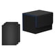 thumbnail image 1 of Caja para más de 100 cartas coleccionables con fundas premium y cierre magnético Azul negro, 1 of 9