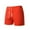 Orange, variant on Wavsuf Mens Shorts Surf Beach Elastic Waist with Pockets Zipper Drawstring Summer Orange Swimwear Size L