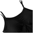 thumbnail image 3 of BLVB Womens Cami Tops with Built in Bras V Neck Spaghetti Strap Summer Sleeveless Basic Shirts Casual Workout Yoga Tees, 3 of 3