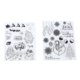 thumbnail image 5 of Sellos transparentes ANGGREK Material seguro estilo navideño, 5 of 8