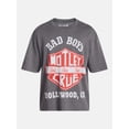 thumbnail image 5 of Motley Crue, Men's & Men's and Tall Mineral Wash Boxy Graphic Tee, Sizes XS–5XB & MT-4XLT, 5 of 6