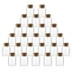 thumbnail image 4 of Toystoory Mini botellas de vidrio transparente de primera calidad, 25 uds., con tapones de corcho, minibotella de vidrio decorativa Almacenamiento y organización del hogar, 4 of 6