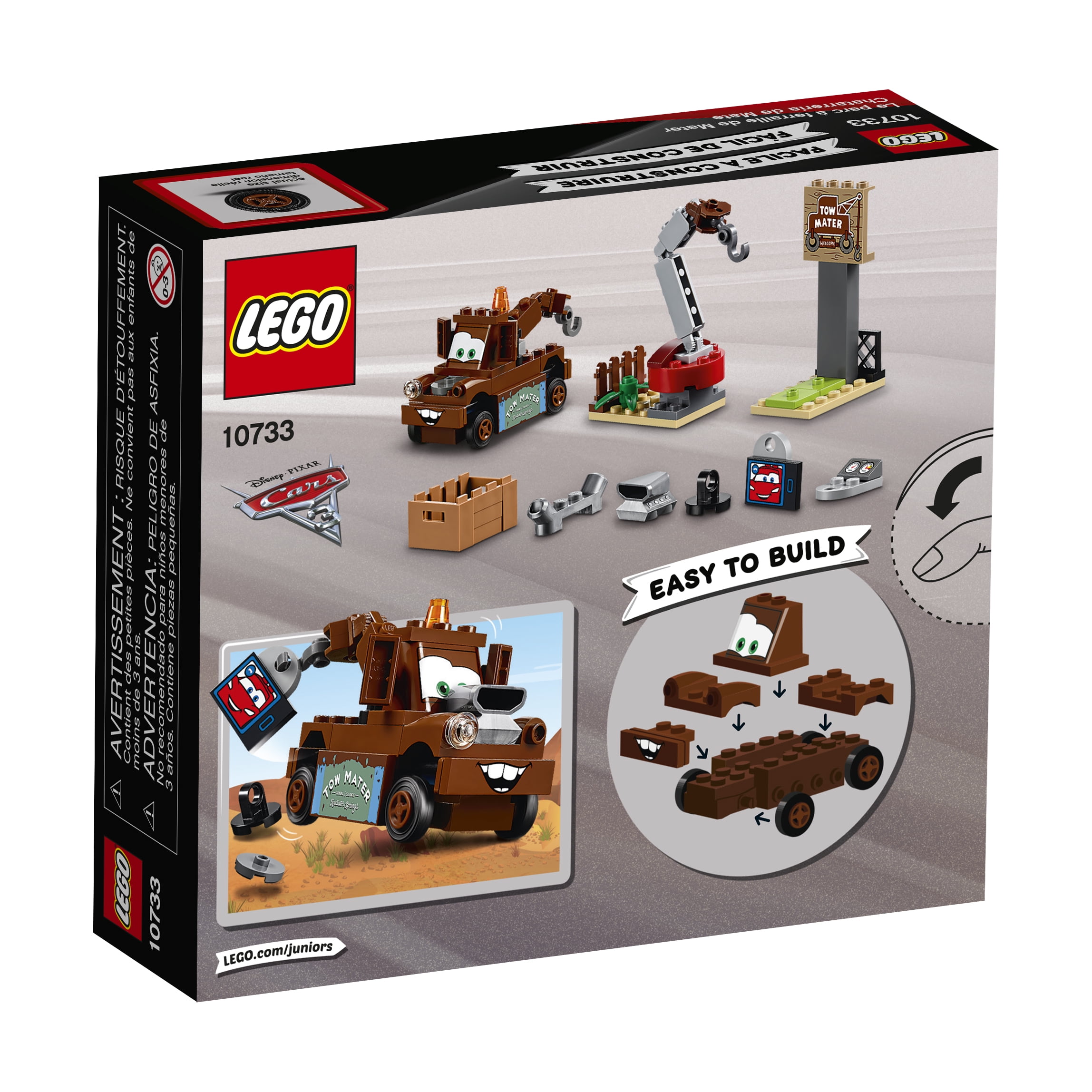 LEGO Juniors Mater's Junkyard Building Set (62 Pieces) - Walmart.com