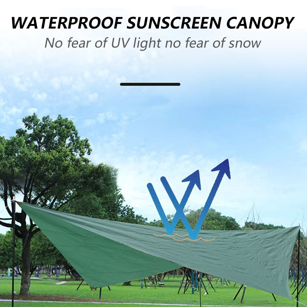 Waterproof Tent Tarp, UV Protection and PU Waterproof Waterproof Tent Tarp, UV Protection and PU Waterproof