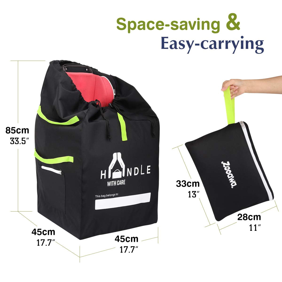 Car Seat Travel Bag, Universal Size 