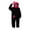 B#04-Red, variant on ZHANGDER Big Mouth Monster Onesie with Comb, Plush Monster Onesie Soft Plush Loungewear No Shoes