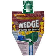 Frost King W103/12 Wedge-shape Downspout Screen, Green