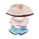 thumbnail image 2 of 4x Mini ropa para muñeca de 6 pulgadas, conjunto de pantalones para muñeca, ropa cómoda, ropa para muñeca con sombrero para muñeca colgante, edad 5-7 Estilo L, 2 of 8