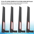 thumbnail image 3 of Antenne WiFi omnidirectionnelle SMA 4 pièces pour RT-AC68U EX6200 AC15 AC3200 AC66U, 3 of 4