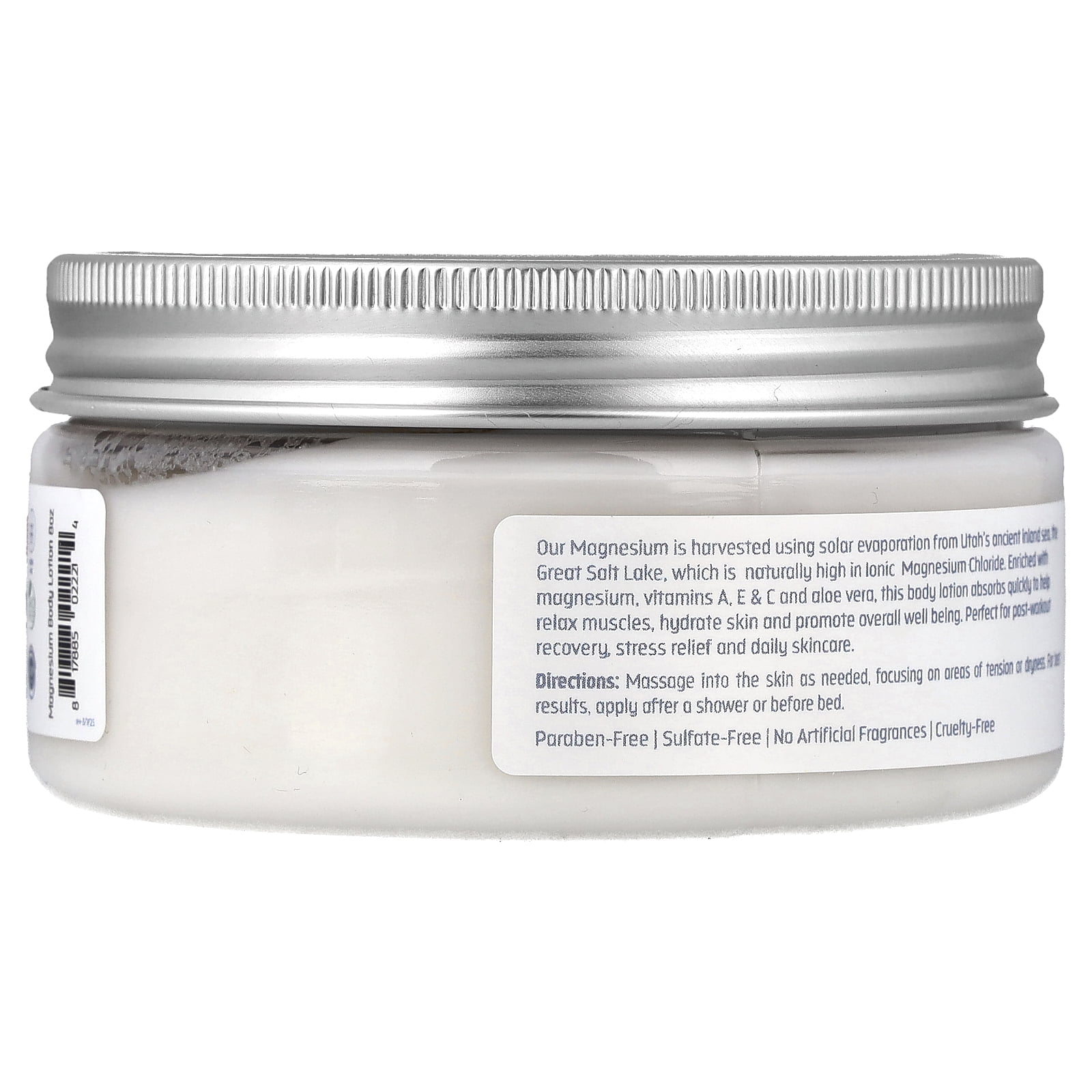 White Egret Magnesium Body Lotion, Lavender, 8 fl oz (237 ml)