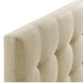 thumbnail image 6 of Tufted Headboard, Queen, Beige, Fabric, Hotel Bedroom, Modern Contemporary, HB38015, 6 of 8