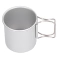 thumbnail image 3 of Taza Para Acampar, Taza De Agua Para Picnic De Alta Resistencia, Ultraligera, Segura, De óxido De Aluminio, Con Plegable Para Bebidas Al Aire, 3 of 7