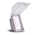 thumbnail image 3 of Eurofase Heating - Single Duplex Switch Weatherproof Flush Mount and Gang Box 20 Amp Per Pole-White Finish, 3 of 3