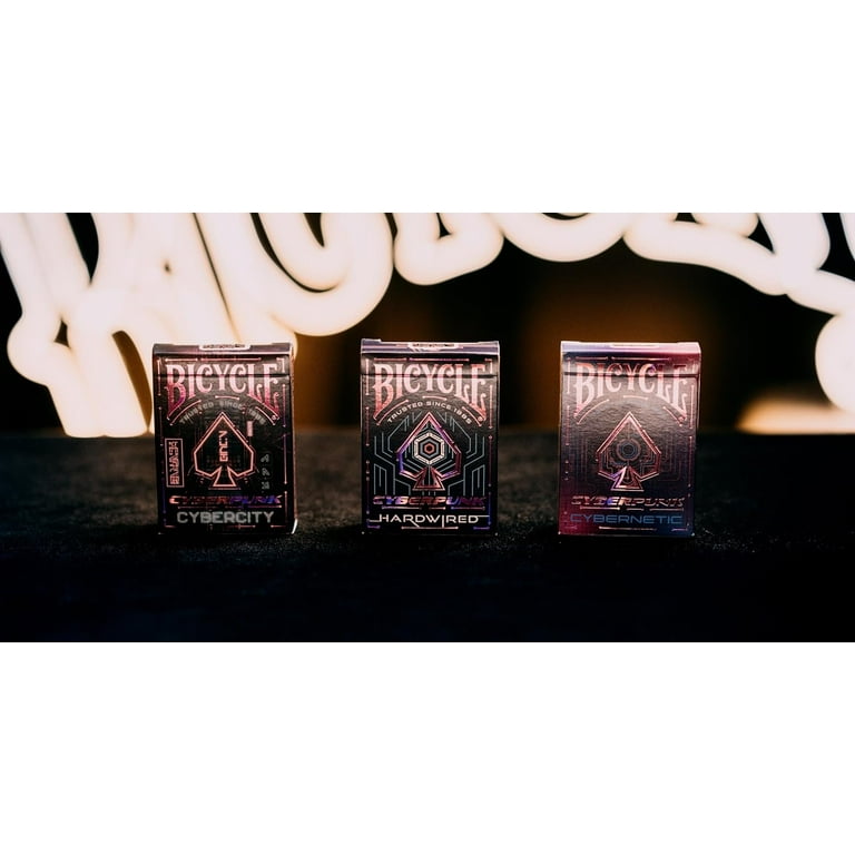 Bicycle Cyberpunk Hardwired Premium Playing Cards, Poker