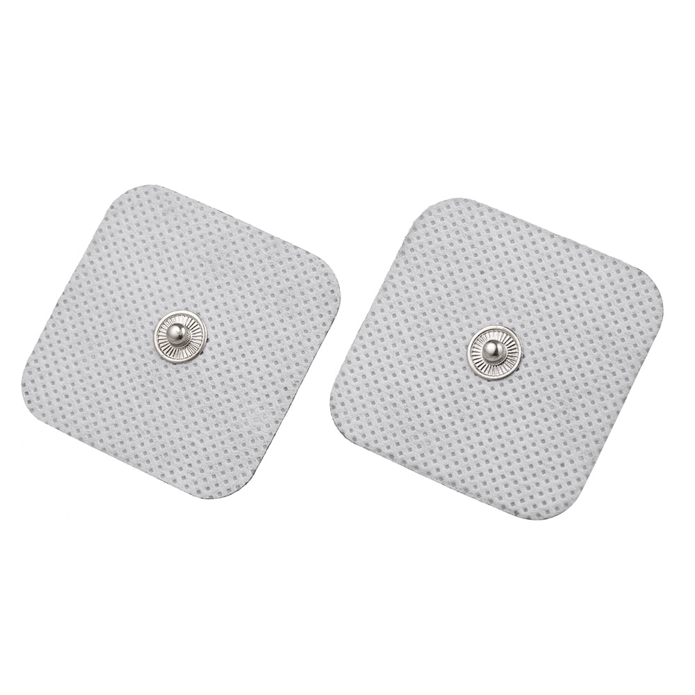 10pcs Self Adhesive Replacement Electrode Pad 4*4cm Digital TENS Non-woven for Tens Machine Pads