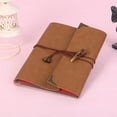 thumbnail image 3 of DIY Scrapbook Photo Album Memory Sticky Album Retro Simulation Ivory Buckle PU Leather Cover Loose Album Iron Album for, 3 of 8
