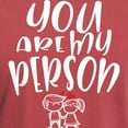 thumbnail image 3 of CafePress - You Are My Person Lovely Couple Men's Comfort Colors® T Shirt - Mens Comfort Colors Shirt, 3 of 5