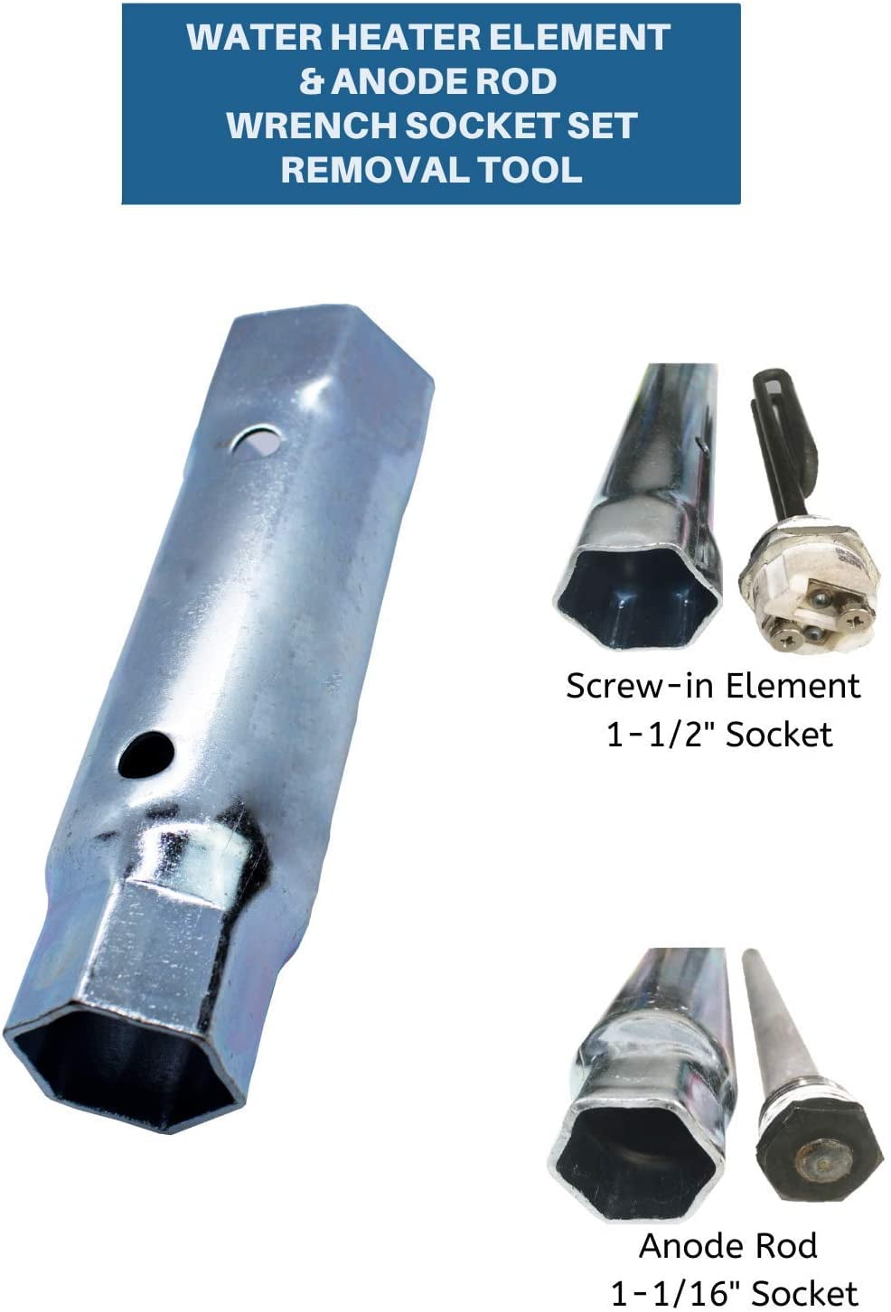 Size Of Water Heater Element Socket