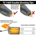 thumbnail image 6 of The Beadsmith Thread Zap II Replacement Tips, for TZ1400, 2 pieces per pack, Trim, Burn and Melt thread with one touch, Ideal for finishing bead weaving and stringing projects, 6 of 8