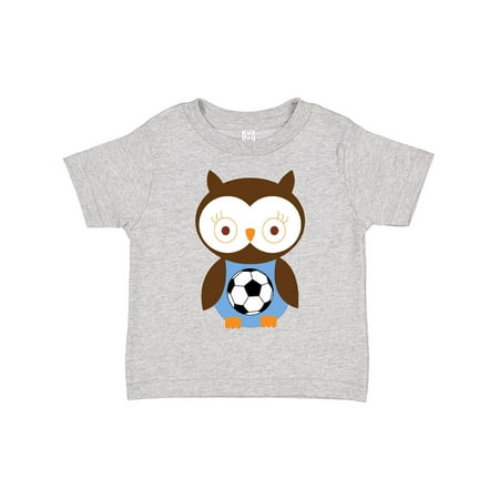 

Inktastic Soccer Player Owl Sports Gift Toddler Boy or Toddler Girl T-Shirt