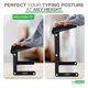 thumbnail image 2 of Soporte para teclado sin carcasa, ergonomía, WorkEZ, ajustable, 2 of 9