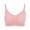 Pink, variant on Women's Nursing Bra, Adjustable Shoulder Straps Casual Seamless Breathable Pregnant Feeding Bra