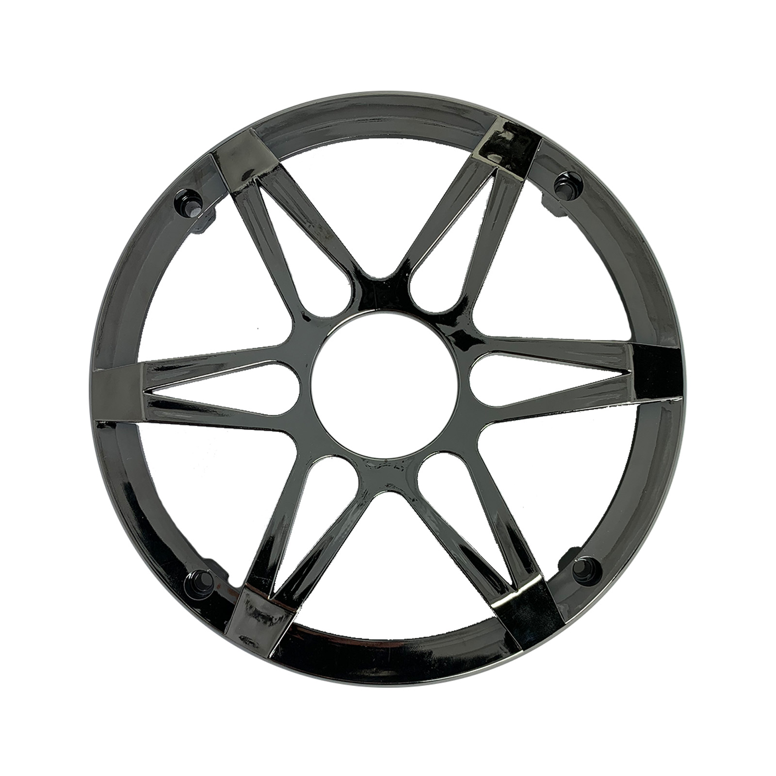 Enrock Marine 6.5インチ 4オーム 120ワット ピークパワー 防水 2ウェイ 同軸スピーカー マルチカラーLEDライト付き 1組 (数量2)　並行輸入品 1 Pair (QTY 2) of Enrock Marine 6.5\" 4-Ohm 120 Watt Peak Power Waterproof  2-Way Coaxial Speakers with MultiColor LED Lighting - Bundle Combo with