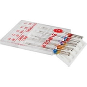 SINGER Assorted Size Universal & Ball Point Sewing Machine Needles - 10 Count
