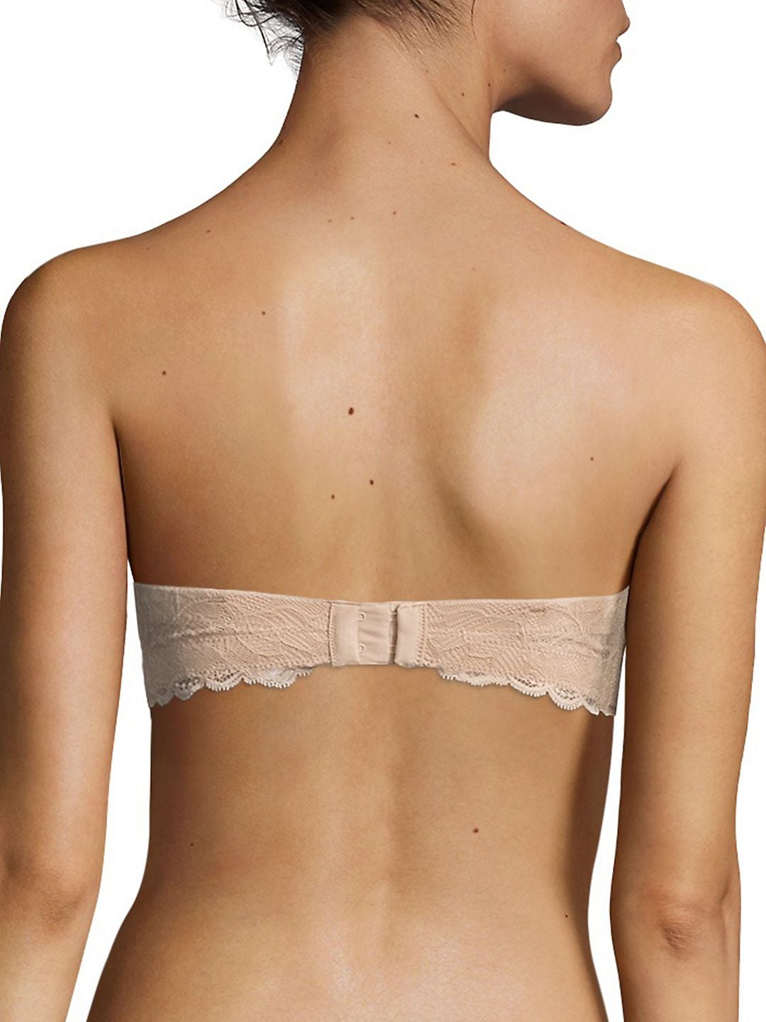 Calvin Klein Seductive Comfort Lace Strapless Bra, Bare, 34C