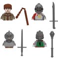 thumbnail image 3 of Bloques de construcción militares Inglaterra Medieval guerras civiles de las rosas Castillo ciencia ficción figuras de soldados juguetes regalos armas, 3 of 4