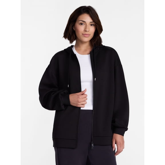 Avia Women's Oversized Hoodie with Balloon Sleeves, Sizes XS-XXXL