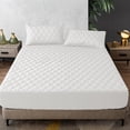 thumbnail image 4 of Splashproof Laminated Bed Hat Diaper Sheet Mattress Protector No Dusting Bed Cover, 4 of 6