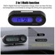 thumbnail image 3 of 2025 Latest Model Mini Electronic Car Clock Watch Car Clock Luminous Thermometer, 3 of 5