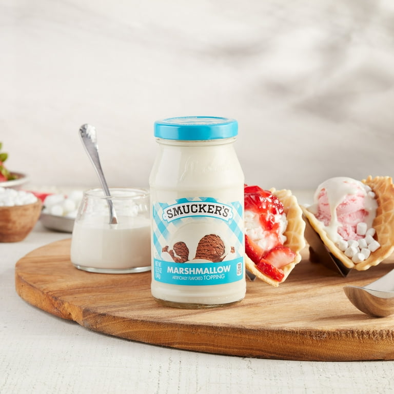 Smucker's Sundae Topping, Creamy Marshmallow Flavor, 12.25