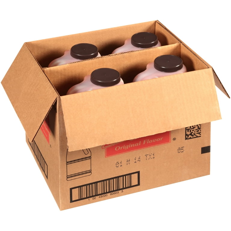 Open Pit Original Flavor Barbecue Sauce - 1 Gallon Jug (128 Oz), Classic BBQ Sauce For Grilling, Smoking, Dipping