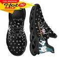thumbnail image 1 of Nueva tendencia, zapatos planos para mujer con estampado de dibujos animados de dentista y dientes, zapatos casuales de malla transpirable, zapatillas para mujer, 1 of 6