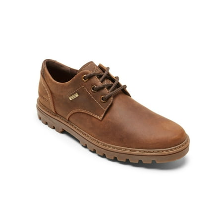 Rockport Men's Weather Or Not Plain Toe Oxford Water Resistance Shoes Brown Size 8 M