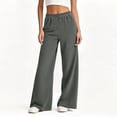 thumbnail image 2 of Jeans for Women High Waisted Wide Leg Baggy Jeans Pull On Straight Leg Stretchy Elastic Waist Denim Pants with Pockets Casual Trousers for Everyday Activities and Wear 2026 Dark Gray XXXL, 2 of 8