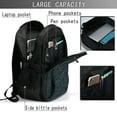thumbnail image 4 of Balery Chemistry Formulas 2 Mochila con carga USB para hombre y mujer - Mochila impermeable y antirrobo para laptop con puerto USB para viajes, trabajo, 4 of 7