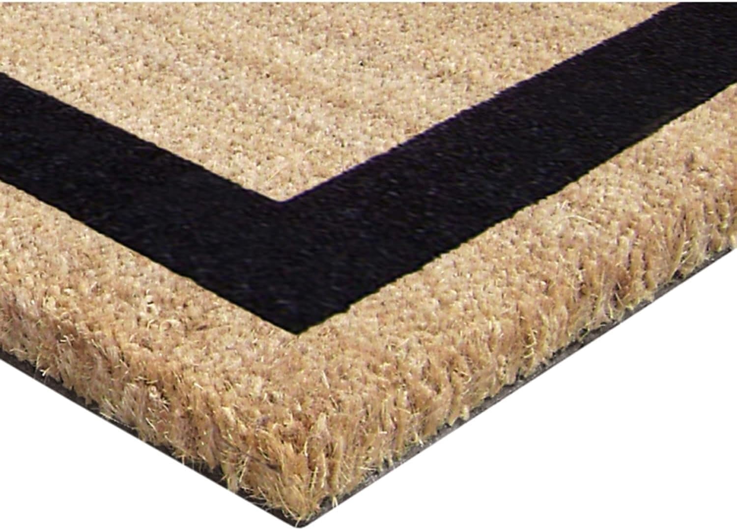 Legendary Doormats 20" x 36" Monogrammed Coir Doormat for Entryway Indoors or Outdoors with Non Slip Rubber Bottom - Monogram C