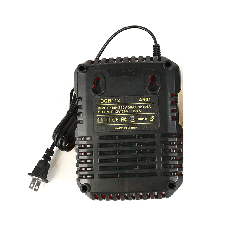 DCB112 Battery Charger for De*walt Battery 10.8V/18V 20V Power Tools DCB101 DCB200 DCB201