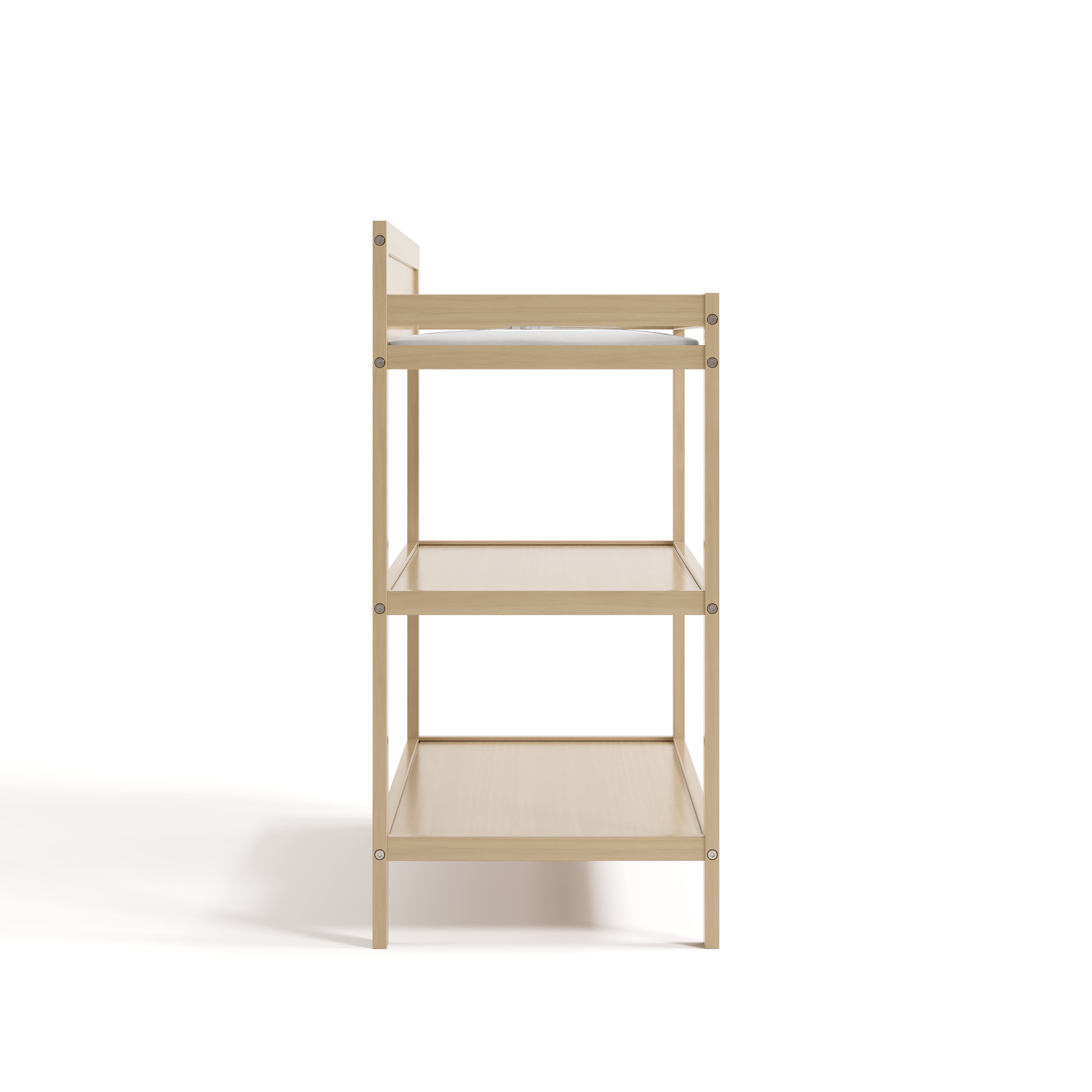 Storkcraft Alpine Infant Changing Table with Changing Pad, Driftwood