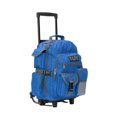 thumbnail image 4 of K-Cliffs Unisex 17" Heavy Duty Polyester Rolling School Backpack in Royal, 4 of 12