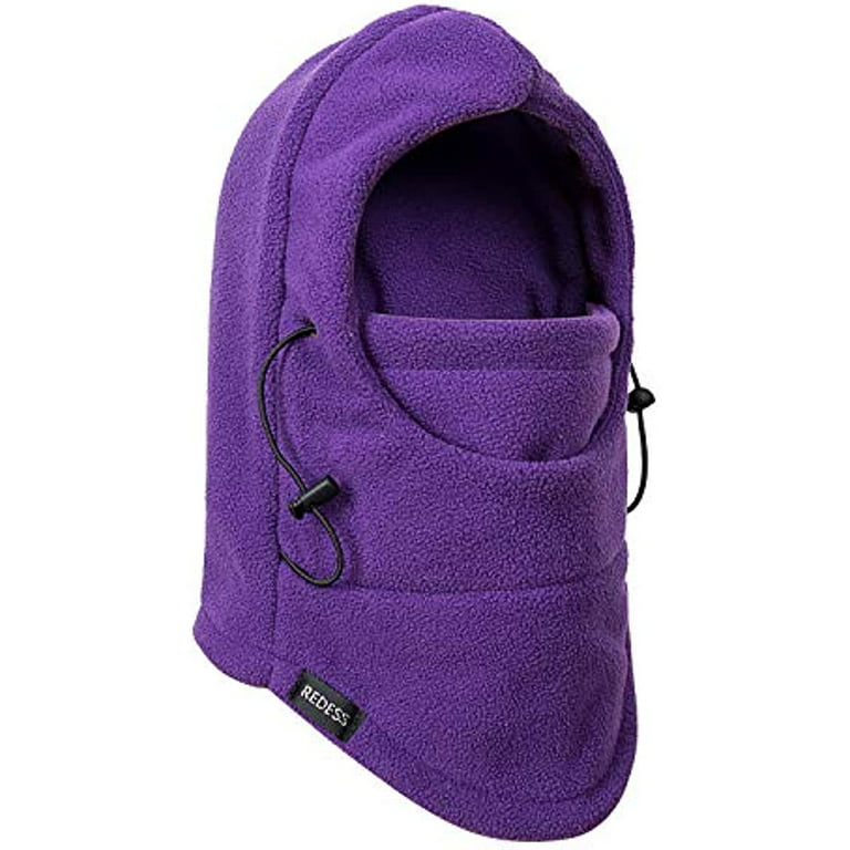 Kids Winter Windproof Hat, Unisex Children Heavyweight Balaclava for Kids,  Ski Mask with Thick Warm Fleece Face Cover