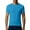 A-Light Blue, variant on Wyobmus Mens Active T Shirt Quick Dry Short Sleeved Crew Neck Muscle Shirt Soft Breathable Gym Running Tee Blouse A-Fluorescent Green