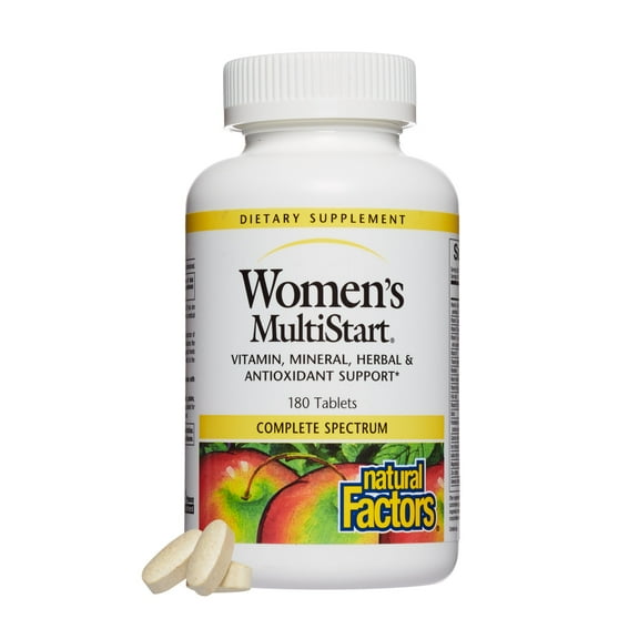 Natural Factors Multistart Women's Regular Formula, 180 Tablets