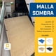 thumbnail image 3 of Malla Sombra 4x6 Metros - Rectangular Beige - Lonas para Exteriores - Lona para Sombra - Argolla y Bastilla Ultra-Resistente - Protección UV - Fácil Instalación - Malla 4x6 Beige, 3 of 7
